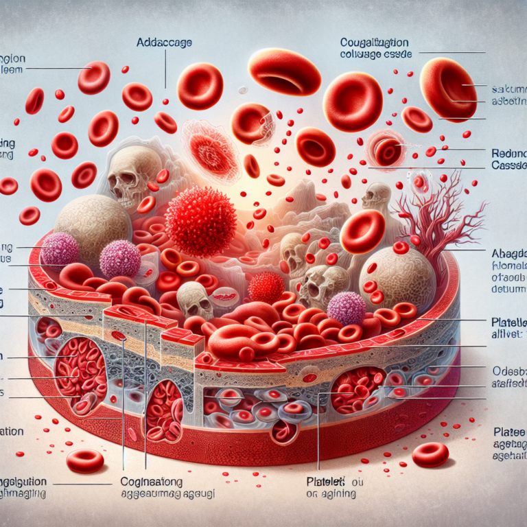 La coagulation sanguine : l’impact des plaquettes sur le vieillissement