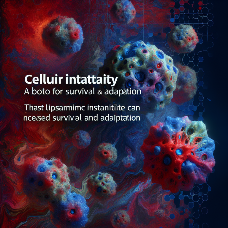 L’instabilité cellulaire: un atout pour la survie et l’adaptation
