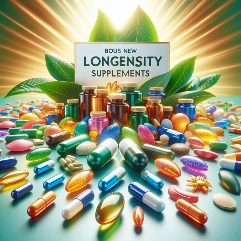 Boostez votre santé avec les nouveaux compléments alimentaires de longévité