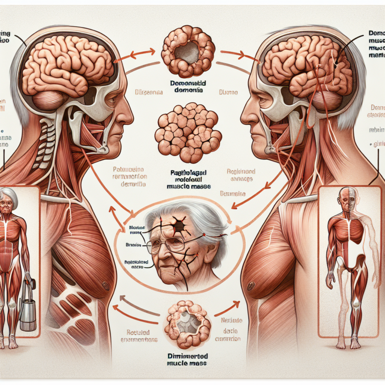Lien entre la perte musculaire et la démence liée à l’âge