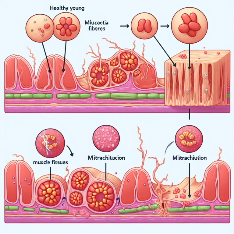 Impact des mitochondries sur le déclin musculaire lié à l’âge