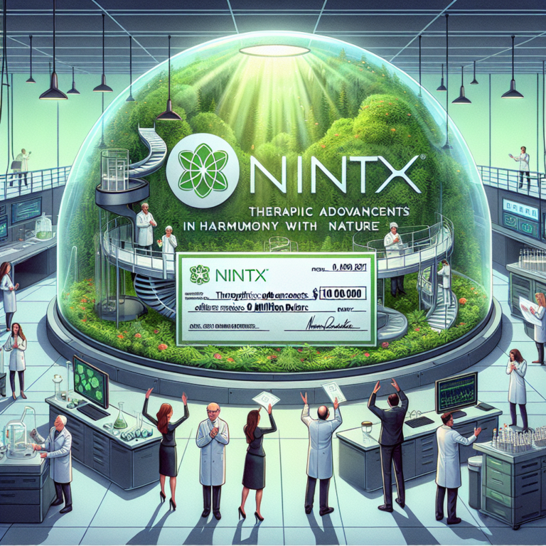 Avancées thérapeutiques dans le respect de la nature : Nintx lève 10 millions de dollars