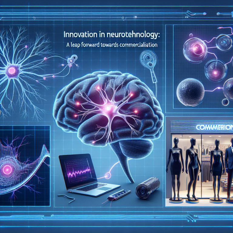 Innovation en neurotechnologie : un bond en avant vers la commercialisation