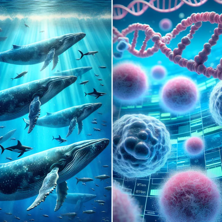 Les Mécanismes de Longévité chez les Espèces Maritimes : Une Étude des Baleines et du Cancer