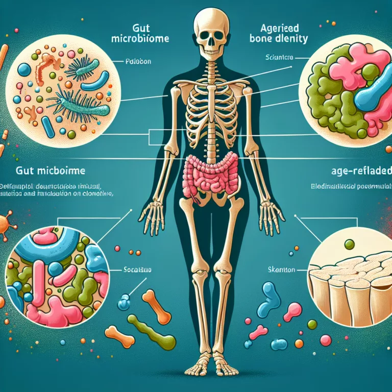 Impact du Microbiome Intestinal sur la Densité Osseuse Liée à l’Âge