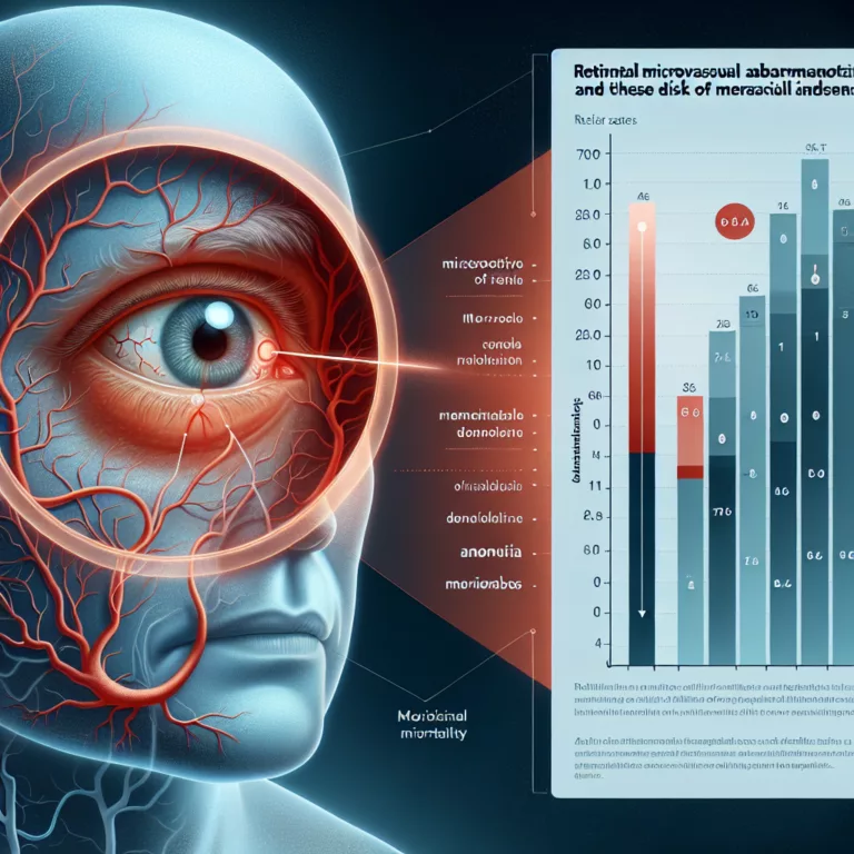 Relations entre les anomalies microvasculaires rétiniennes et le risque de mortalité chez les adultes américains
