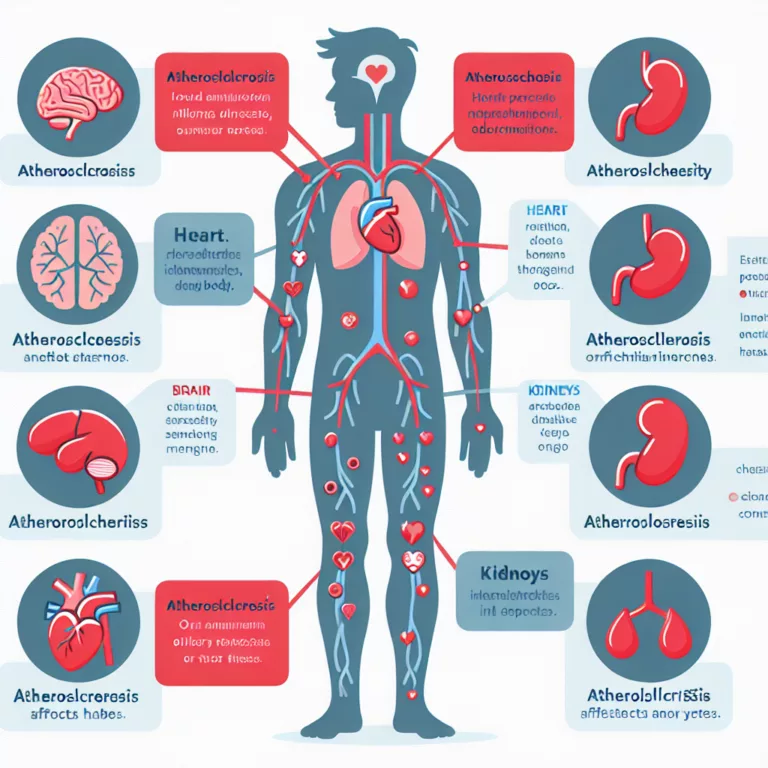 L&rsquo;athérosclérose et ses implications sur la santé multiorgane