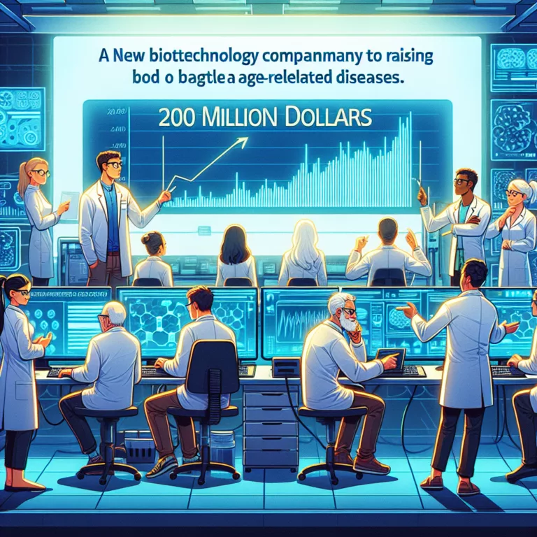 Tenvie Therapeutics : Une nouvelle biotech lève 200 millions de dollars pour combattre les maladies liées à l’âge