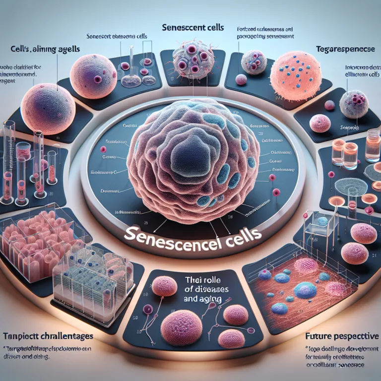 Les cellules sénescentes : Défis et Perspectives dans le Développement de Thérapies Ciblées