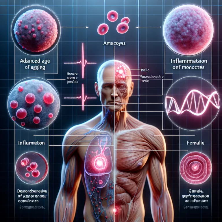 Impact du vieillissement et du sexe sur l’expression génique des monocytes et l’inflammation liée aux AVC