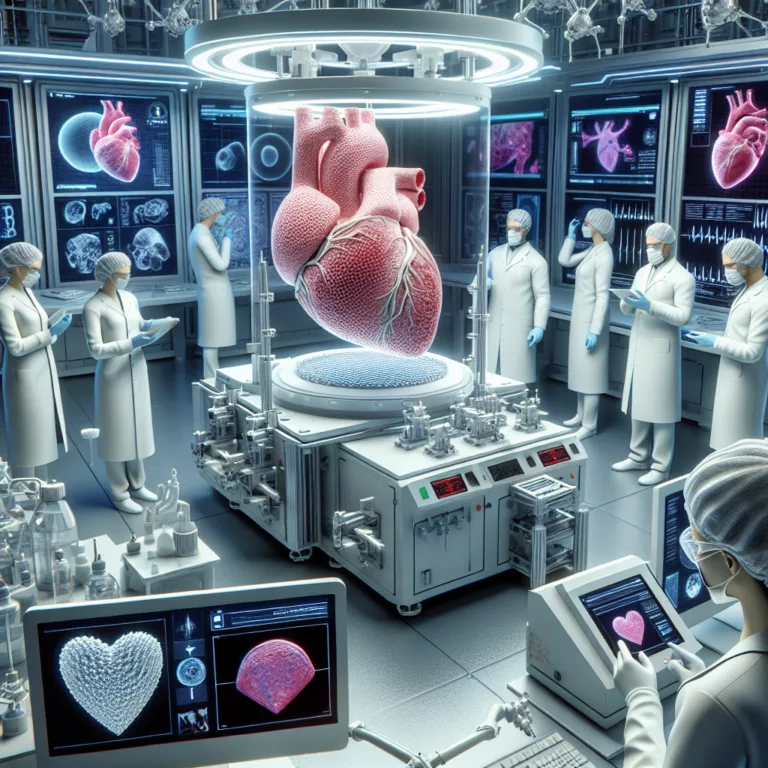 Avancées dans la bio-impression 3D : Vers de nouvelles approches pour le traitement des maladies cardiaques