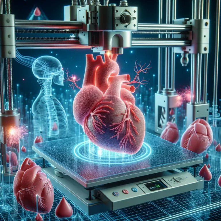 Avancées dans l’impression biotique 3D pour le traitement des maladies cardiaques