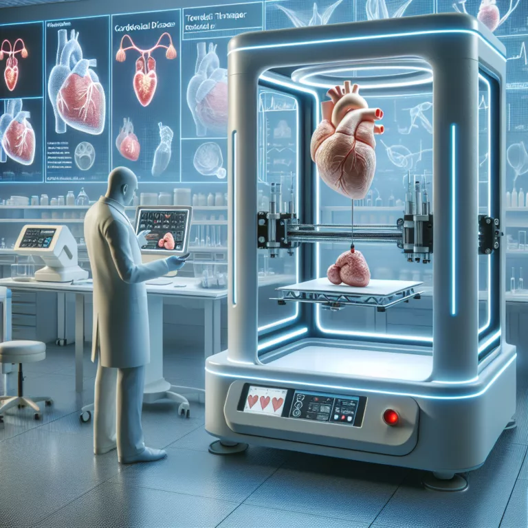 Avancées dans l’impression 3D de tissus cardiaques : vers de nouvelles thérapies pour les maladies cardiovasculaires
