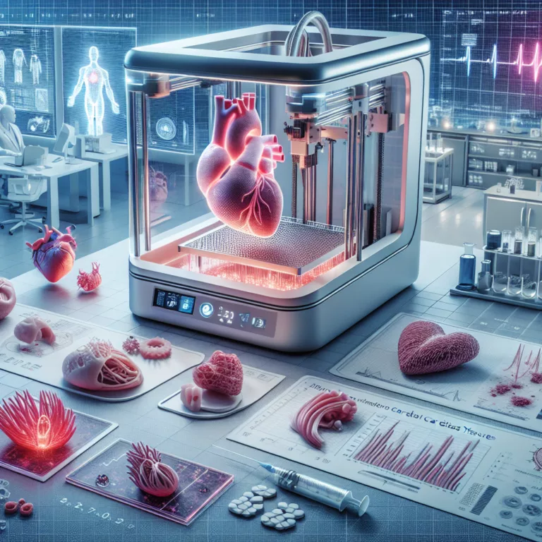 Avancées dans l’impression 3D de tissus cardiaques : une révolution pour le traitement des maladies cardiaques