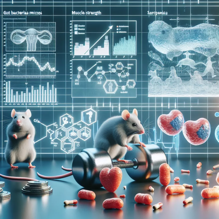 L’impact des bactéries intestinales sur la force musculaire et la sarcopénie chez les souris