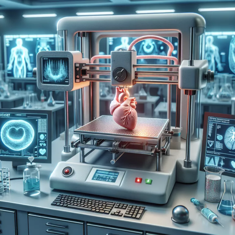 Avancées dans l’impression bioprinting 3D pour le traitement des maladies cardiaques