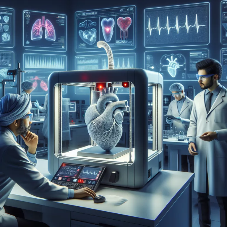 Avancées dans la bioprinting 3D : Vers un traitement innovant des maladies cardiaques