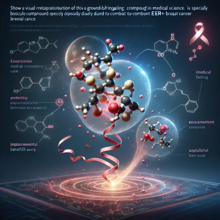 Une nouvelle molécule révolutionnaire pour traiter le cancer du sein ERα+