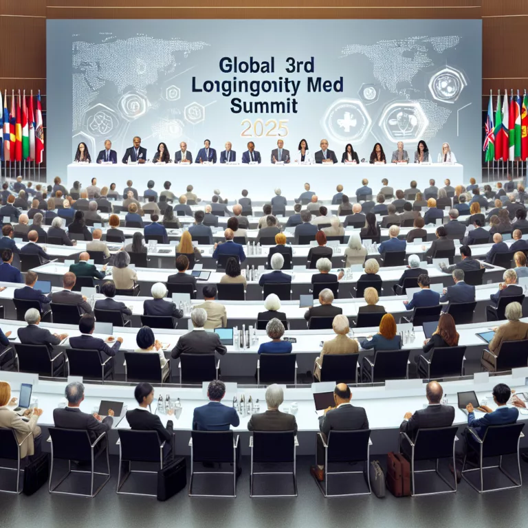Global 3rd Longevity Med Summit 2025 : Un Événement Incontournable pour la Médecine de Longévité