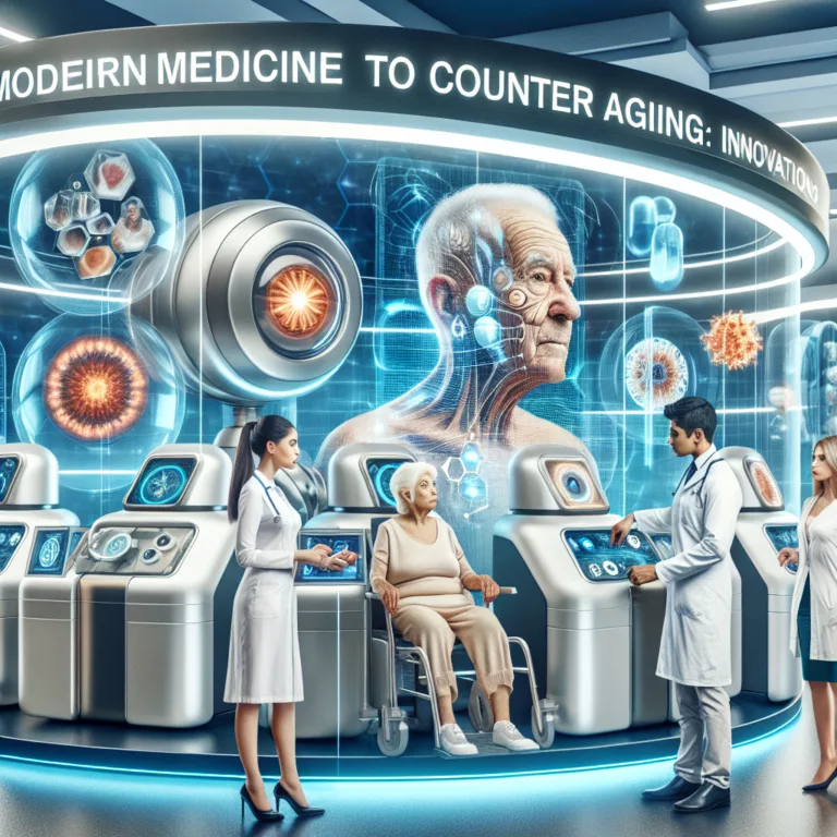 Vers une médecine moderne pour contrer le vieillissement : Innovations et découvertes