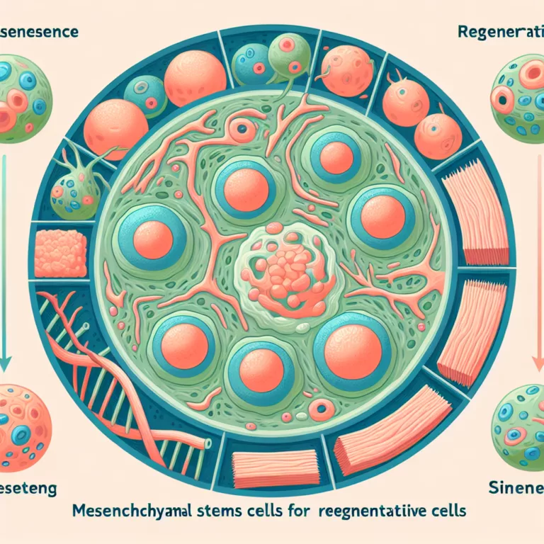 Le rôle de GATA4 dans la sénescence des cellules souches mésenchymateuses : Implications pour la médecine régénérative