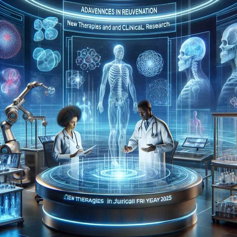 Progrès en Rajeunissement : Nouvelles Thérapies et Recherches Cliniques de 2025