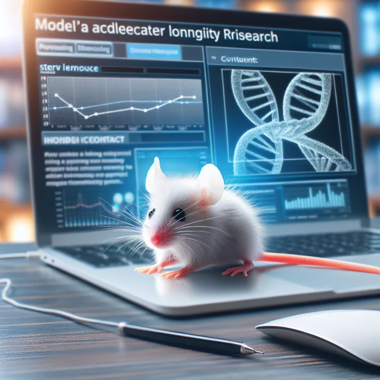 Un nouveau modèle de souris pour accélérer la recherche sur la longévité