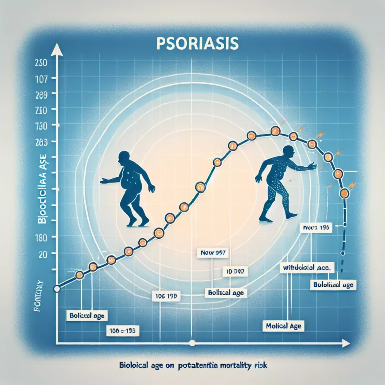 Impact du psoriasis sur l’âge biologique et risque de mortalité