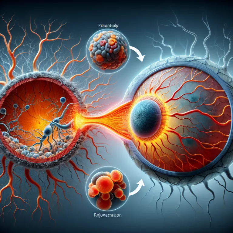 Impact de la sclérose en plaques sur la rétine et possibilités de rajeunissement neuronal