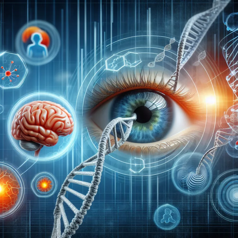 Influence génétique sur le vieillissement rétinien et la santé cérébrale