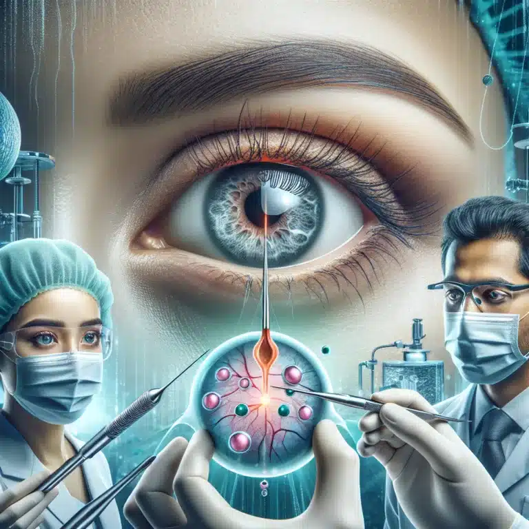 Traitement innovant de la dégénérescence maculaire humide : transplantation de cellules souches