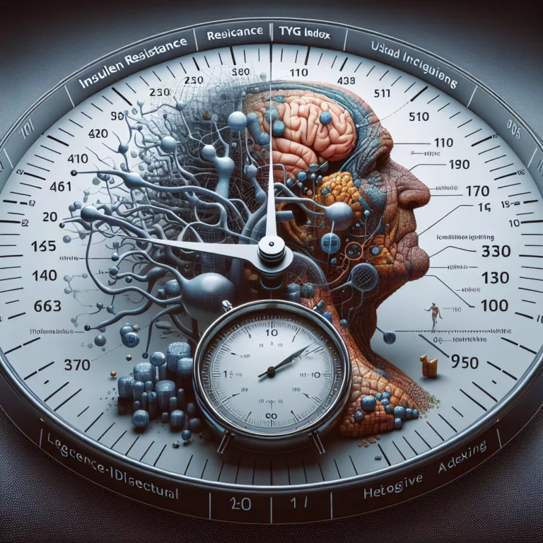 Impact de l’insulinorésistance et de l’indice TyG sur le vieillissement biologique