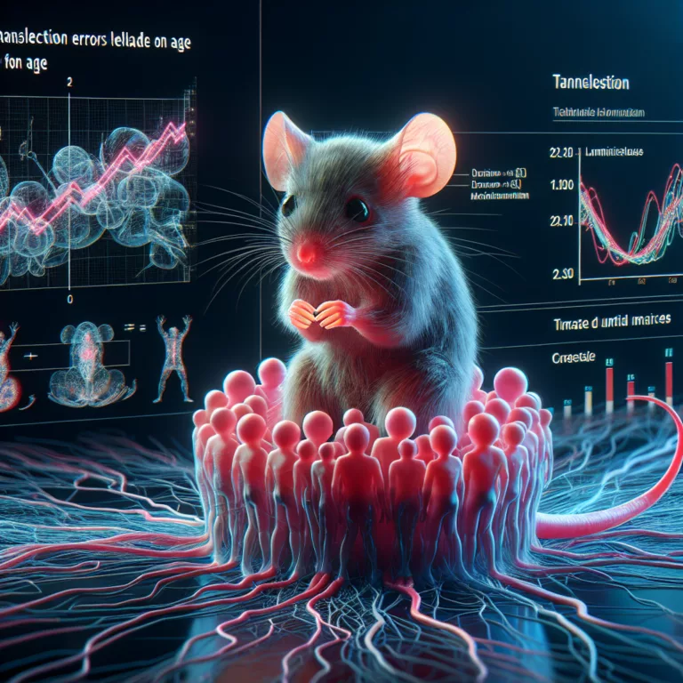 Augmentation des erreurs de traduction liées à l’âge : Une étude sur un modèle de souris luminescent