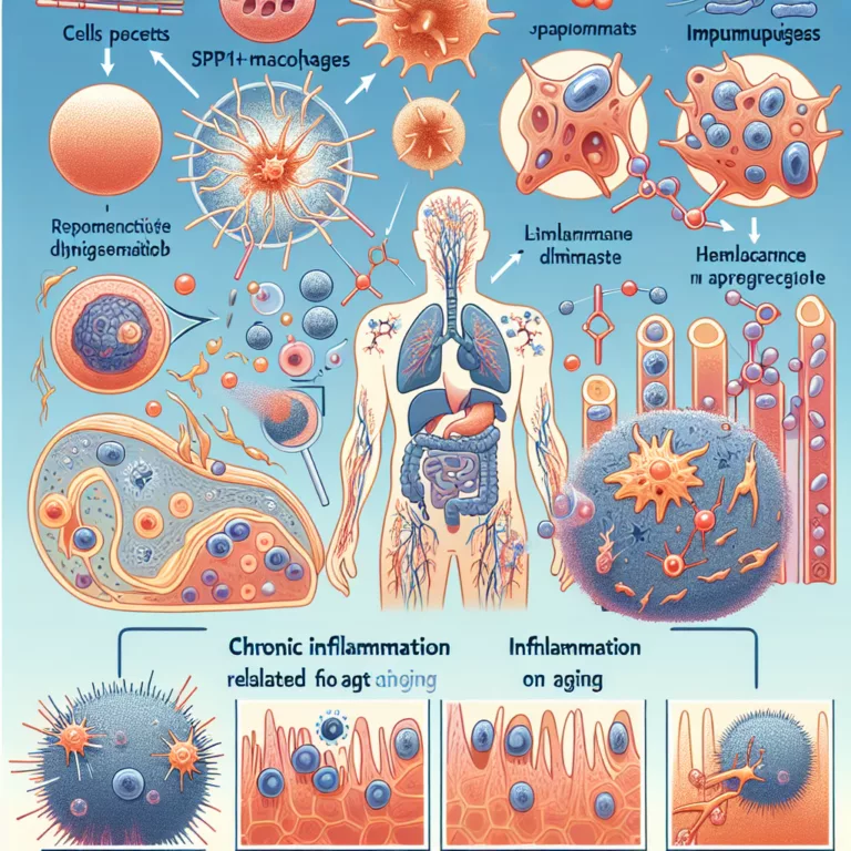 Le rôle des macrophages SPP1+ dans l’inflammation chronique liée au vieillissement
