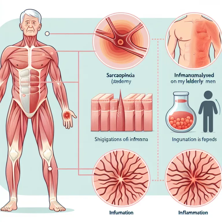 L’impact de l’inflammation sur la sarcopénie chez les hommes âgés