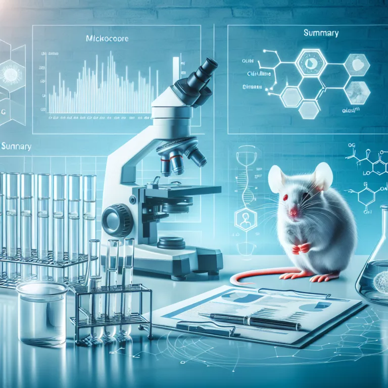 Le rôle de la citrulline dans le vieillissement et l’inflammation : une étude sur les souris
