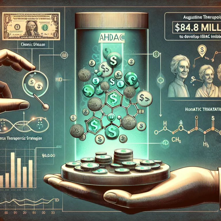 Augustine Therapeutics lève 84,8 millions de dollars pour développer des inhibiteurs HDAC6 contre les maladies chroniques