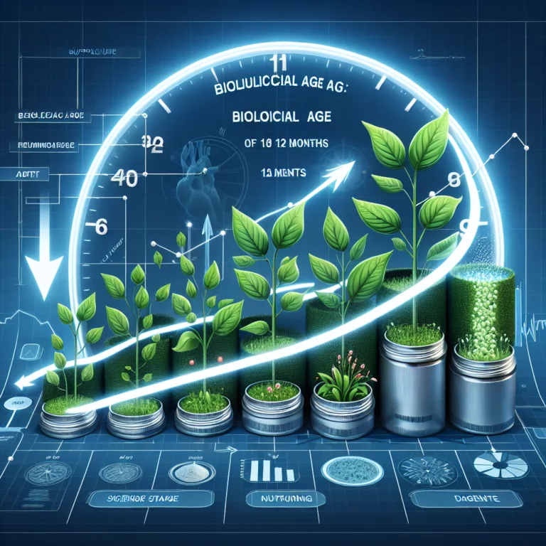 Réduction de l’âge biologique grâce à un supplément naturel : résultats d’une étude de 12 mois