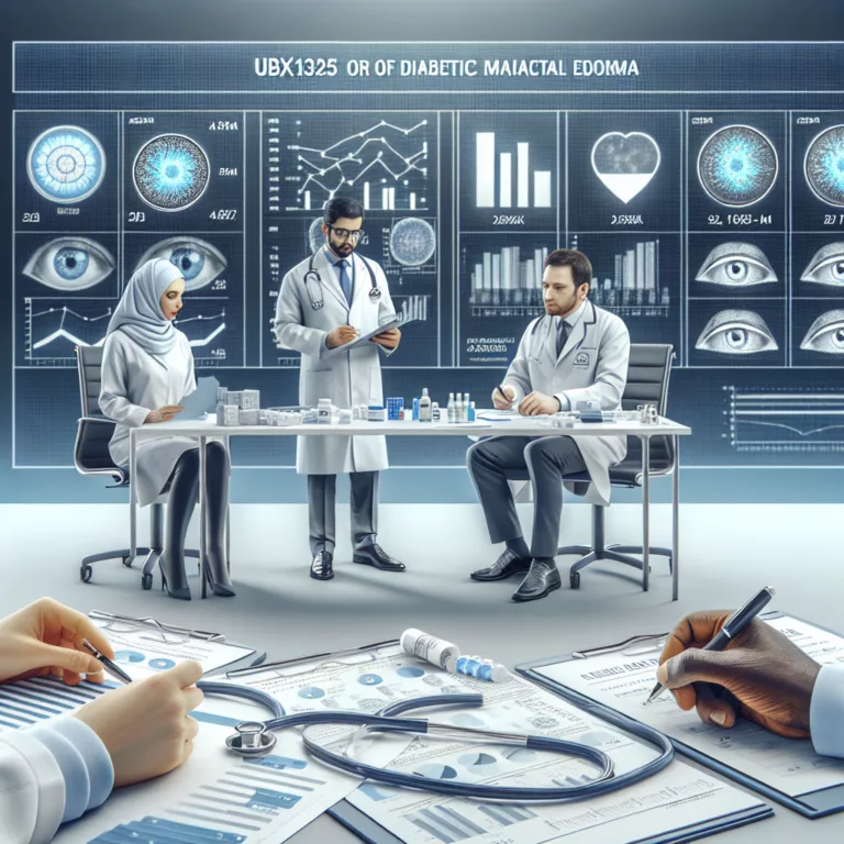 Résultats de l’essai clinique de l’UBX1325 pour le traitement de l’œdème maculaire diabétique