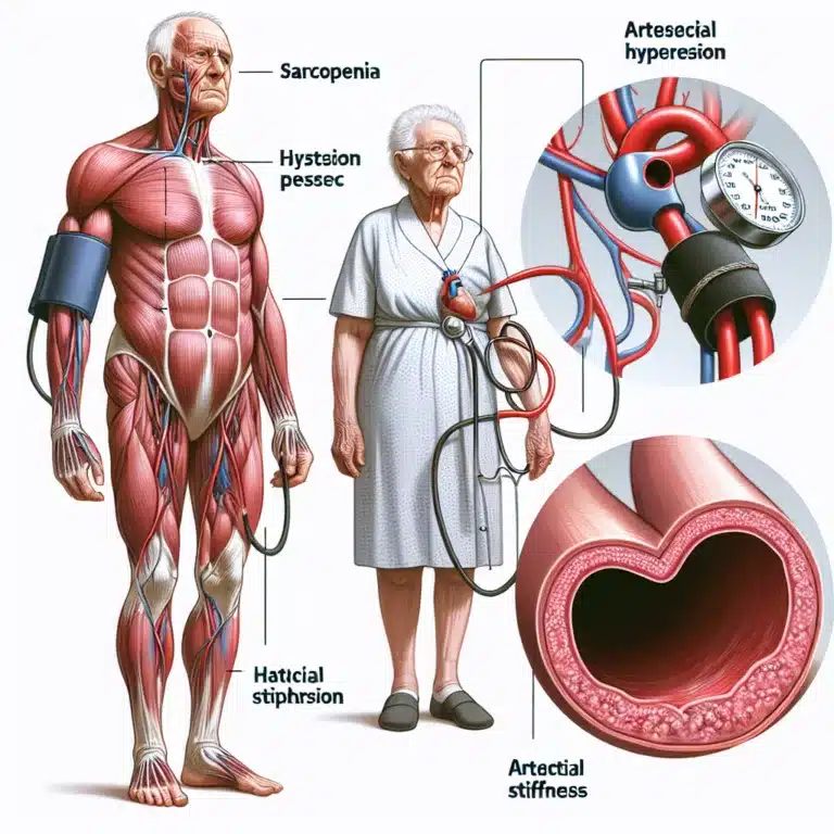 Relations entre Sarcopénie, Hypertension et Rigidité Artérielle chez les Personnes Âgées