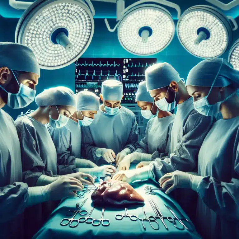 Première transplantation réussie d’un foie de porc génétiquement modifié chez un patient