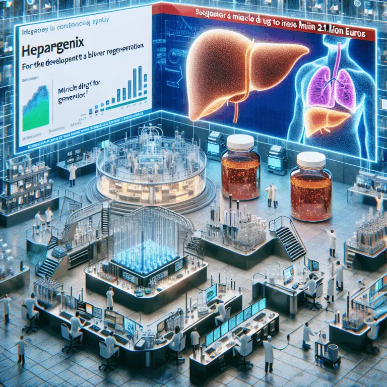 HepaRegeniX lève 21,5 millions d&rsquo;euros pour développer un médicament de régénération hépatique