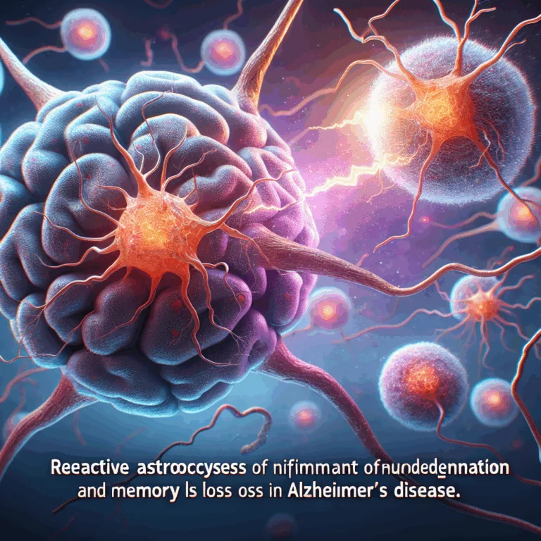 L&rsquo;impact des astrocytes réactifs sur la neurodégénérescence et la mémoire dans la maladie d&rsquo;Alzheimer