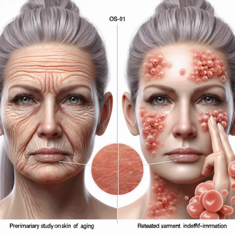 Impact de l’OS-01 sur le vieillissement cutané et l’inflammation : Étude préliminaire