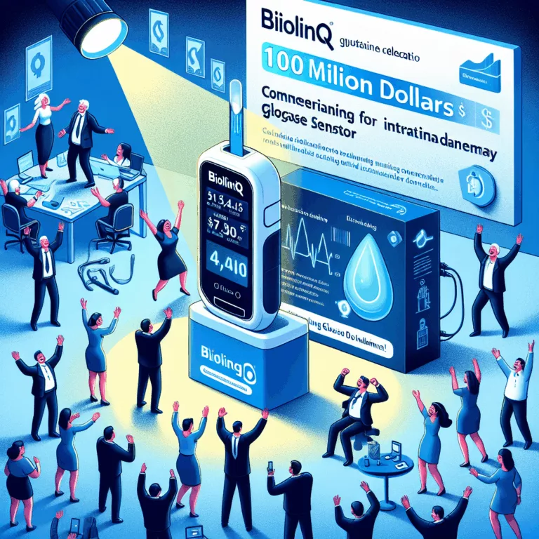 Biolinq obtient 100 millions de dollars pour commercialiser son capteur de glucose intradermique