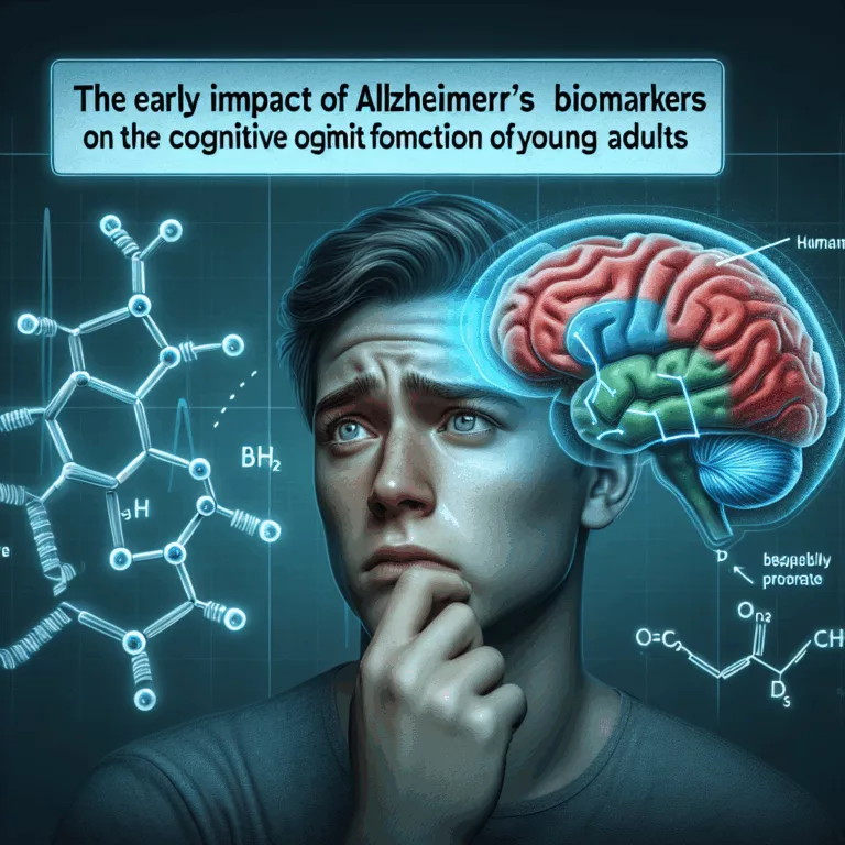 Impact Précoce des Biomarqueurs de la Maladie d’Alzheimer sur la Fonction Cognitive des Jeunes Adultes