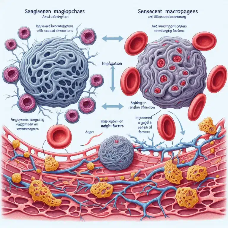 Impact du Vieillissement sur l’Angiogenèse et le Rôle des Macrophages Sénescents