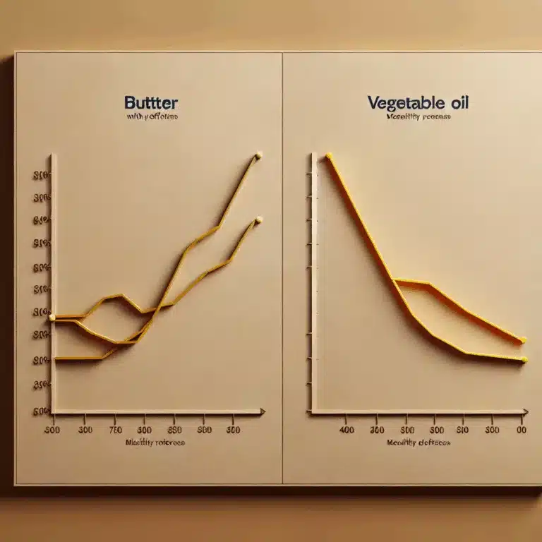 Impact de la consommation de beurre et d’huiles végétales sur la mortalité