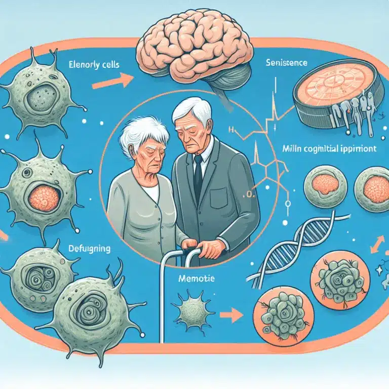 L’impact des cellules sénescentes sur le vieillissement et le trouble cognitif léger