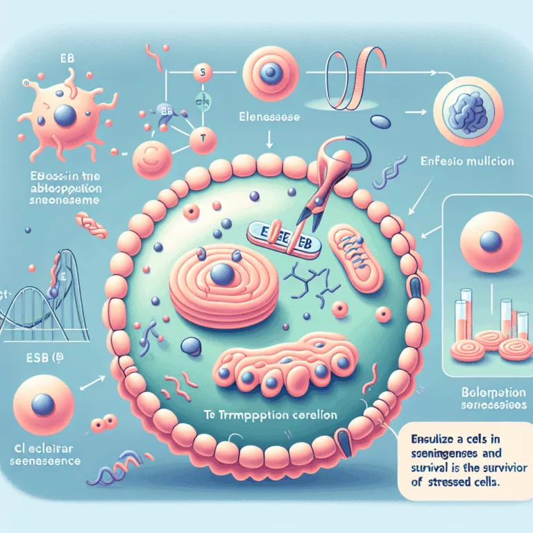 Le rôle du facteur de transcription EB dans la sénescence cellulaire et la survie des cellules stressées
